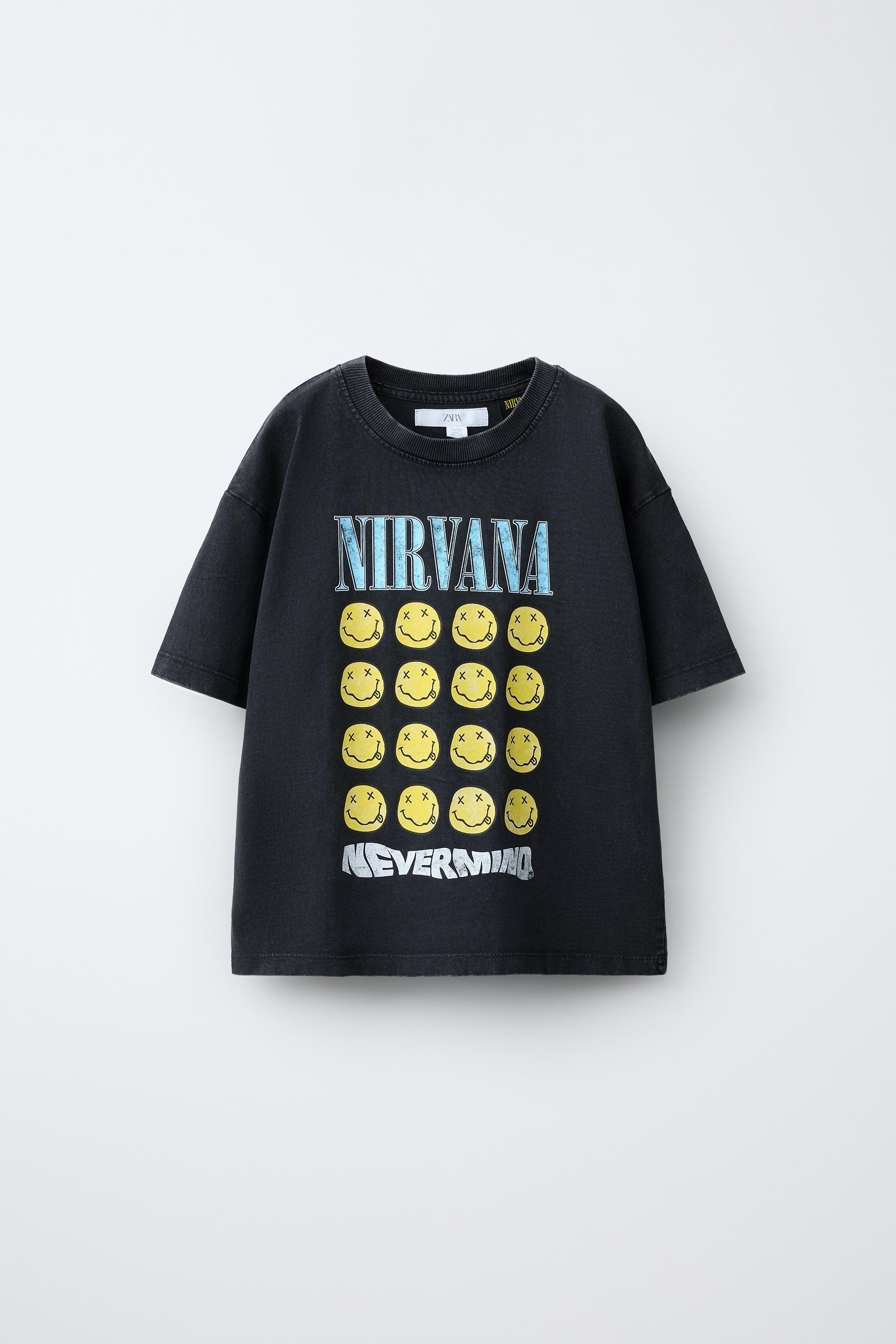 NIRVANA ® WASHED EFFECT T-SHIRT